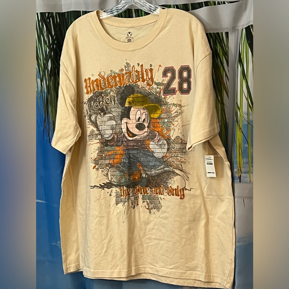 NWT Disney Store Undeniably 28 Mickey Mouse Tshirt Plus size XXL